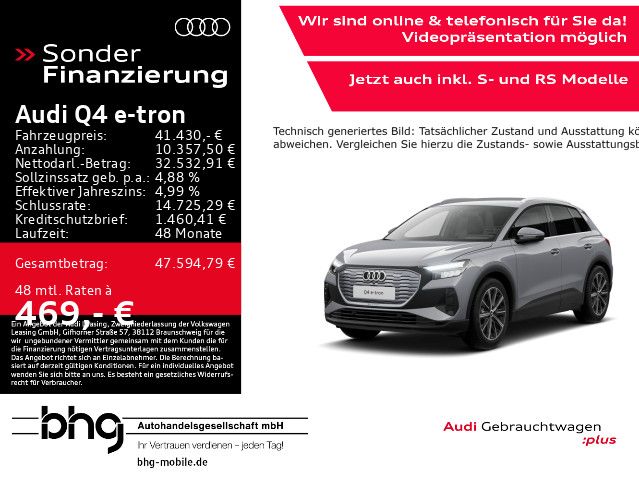 Audi Q4 e-tron 6.005 km 41.430 € Rottweil 78628