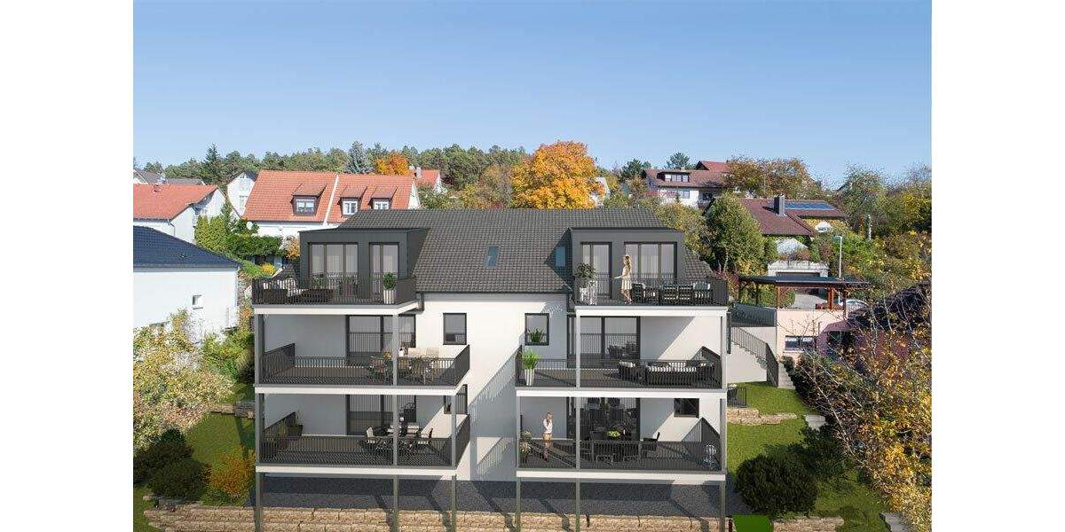 NEU im Angebot: Hochwertige 3-ZW in Oberdürrbach mit exklusiver EBK, Balkon, Terrasse und Garten! 3 zimmer