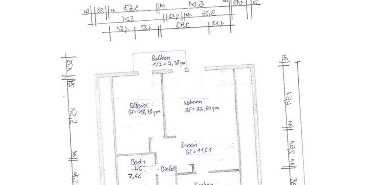 Dachgeschoßwohnung Heilbronn Horkheim - 2 Zimmer, 76 m&sup2;, 269.000&euro; | Angebot:26501499