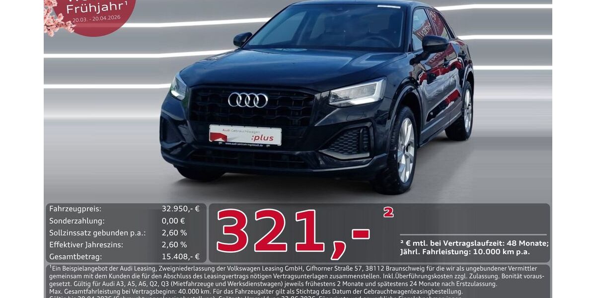 Audi Q2 30.065 km 32.950 &euro; Ingolstadt 85057