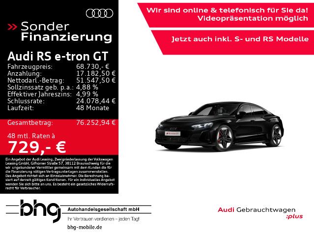 Audi RS e-tron GT 32.634 km 68.730 &euro; Rottweil 78628