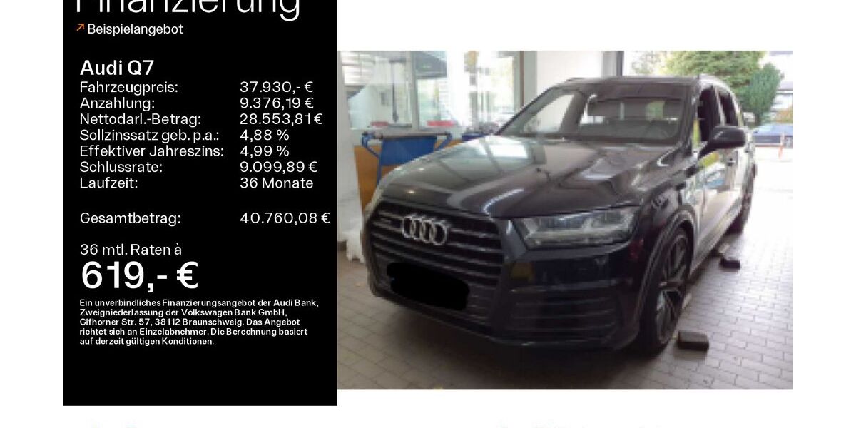 Audi Q7 113.907 km 37.930 &euro; Hofheim 65719