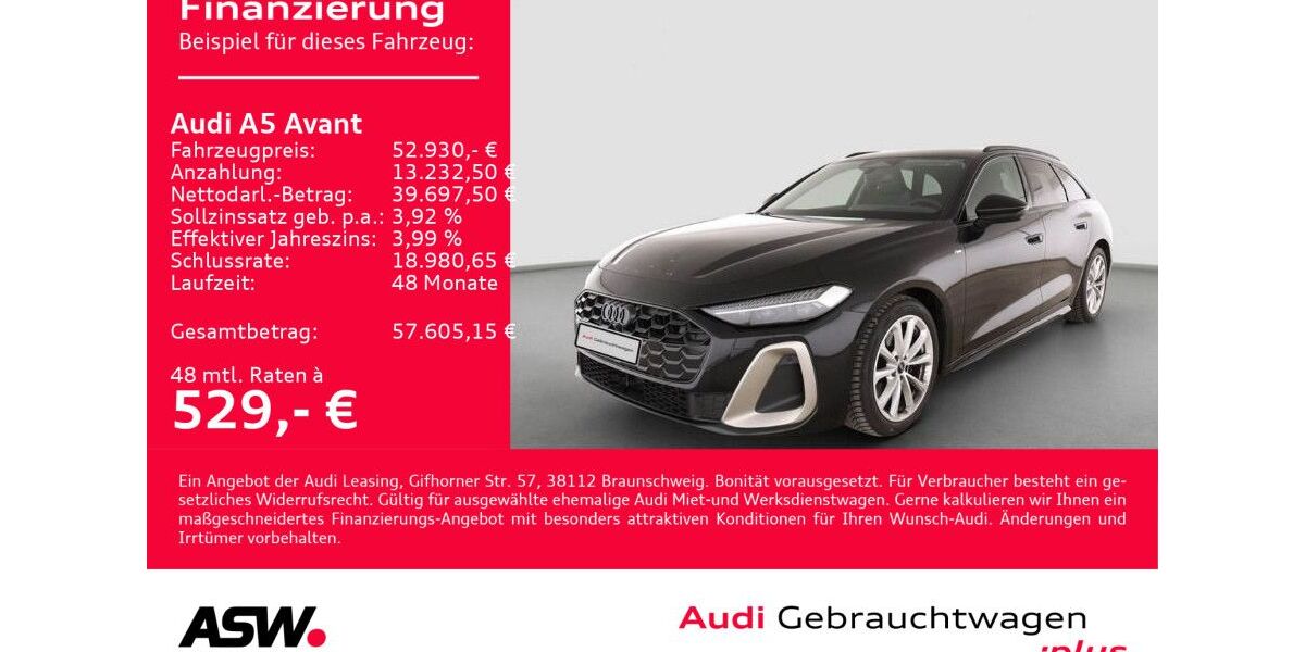 Audi A5 28.900 km 52.930 &euro; Heilbronn 74074