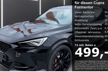 Cupra Formentor 10.000 km 54.890 € Ulm 89077
