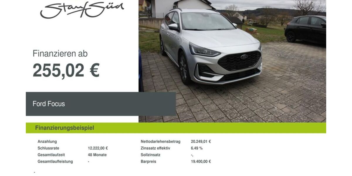 Ford Focus 14.780 km 19.400 &euro; Mühlhausen 92360