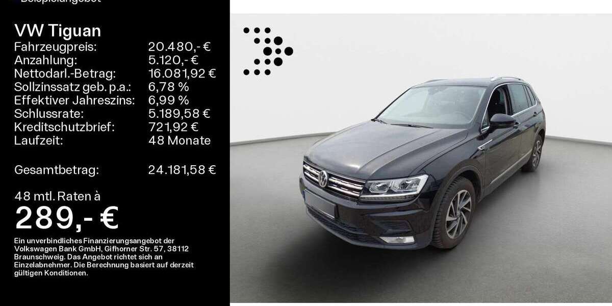 VW Tiguan 55.000 km 20.480 &euro; Lichtenfels 96215