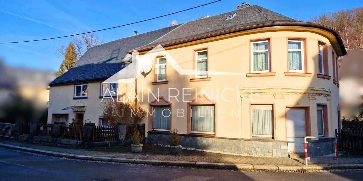 Wohnen & kleines Gewerbe unter einem Dach - Einfamilienhaus Burkhardtsdorf | Angebot:26234233