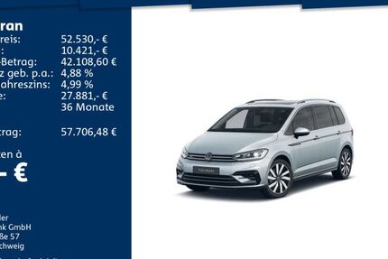 VW Touran 2.500 km 52.530 € Mosbach 74821