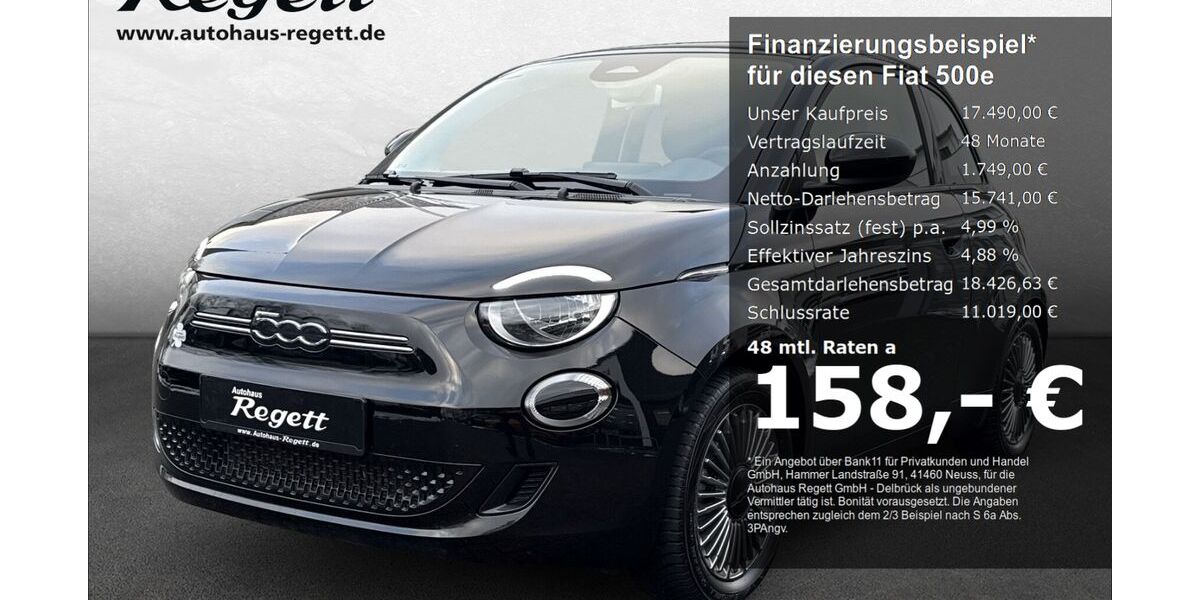 Fiat 500e 31.905 km 17.490 &euro; Delbrück-Westenholz 33129