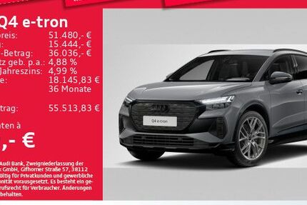 Audi Q4 e-tron 5.558 km 51.480 &euro; München 81825
