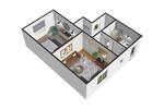 10 Min. bis zur Uni • Erstbezug nach Modernisierung • helle 2-Zi.-Whg ca. 56 m²