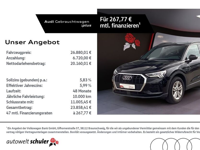 Audi Q3 92.000 km 26.880 € Villingen-Schwenningen 78052