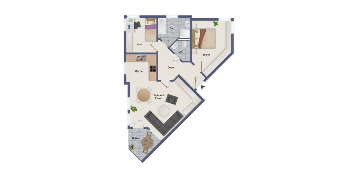 Helle 3-Zi.-OG-Wohnung in guter Lage von Schorndorf - 3- Schorndorf Schorndorf | Angebot:26635192