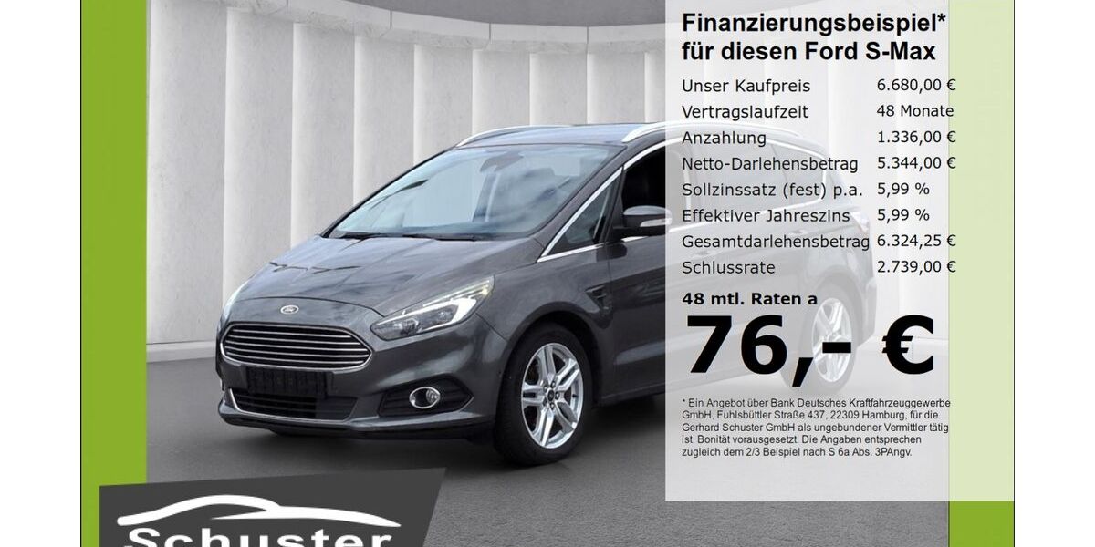 Ford S-Max 227.558 km 6.380 &euro; Ruhstorf 94099