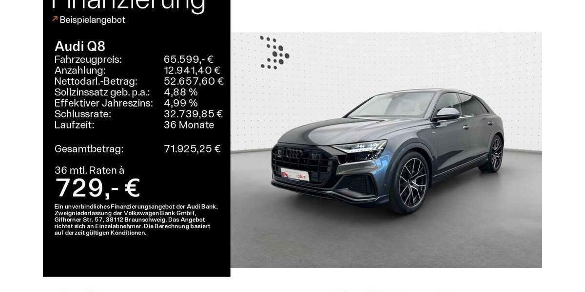 Audi Q8 37.833 km 65.599 € Hofheim 65719