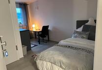 Neubau-1-Zimmerwohnung mit eigenem Bad, 750€ Kaltmiete