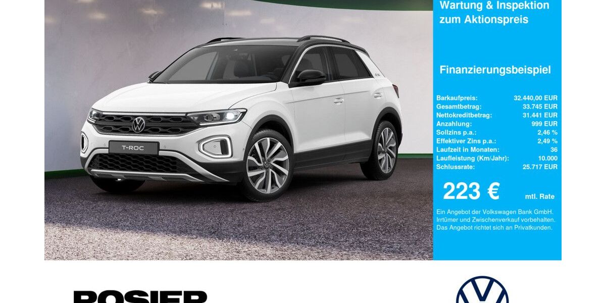 VW T-Roc 7.181 km 31.880 &euro; Menden 58706