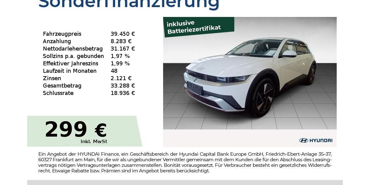 Hyundai IONIQ 5 5.804 km 39.450 &euro; Fürth 90763