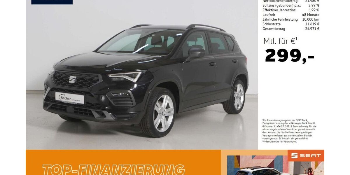 Seat Ateca 49.811 km 25.480 &euro; Amberg 92224