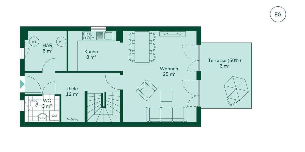 Doppelhaushälfte Ahrensfelde - 4 Zimmer, 106 m&sup2;, 514.900&euro; | Angebot:25525516