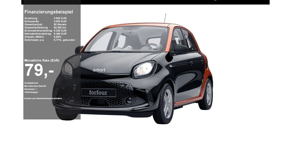 Smart ForFour 21.046 km 9.999 &euro; Eutin 23701