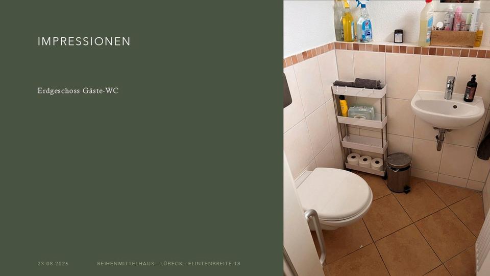 Reihenhaus Lübeck Sankt Lorenz Nord - 7.5 Zimmer, 130 m&sup2;, 548.000&euro; | Angebot:27290333
