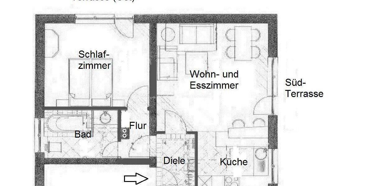Terrassenwohnung Nieblum - 3 Zimmer, 95 m&sup2;, 690.000&euro; | Angebot:26886500