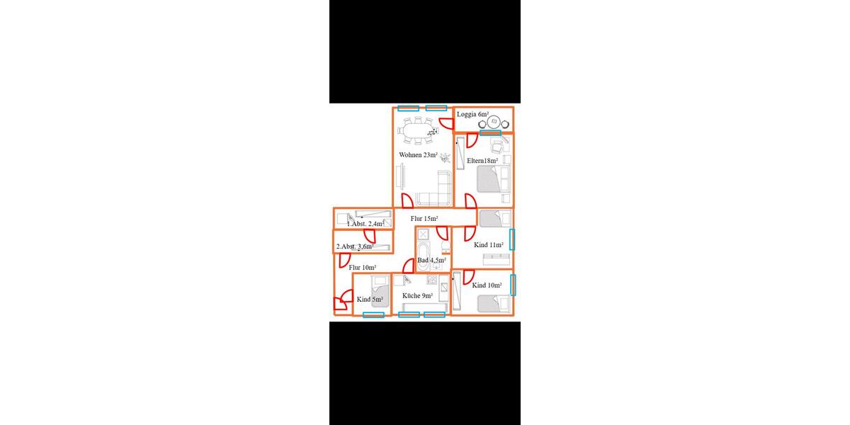 Erdgeschoßwohnung Mainaschaff - 4.5 Zimmer, 118 m&sup2;, 350.000&euro; | Angebot:26786256