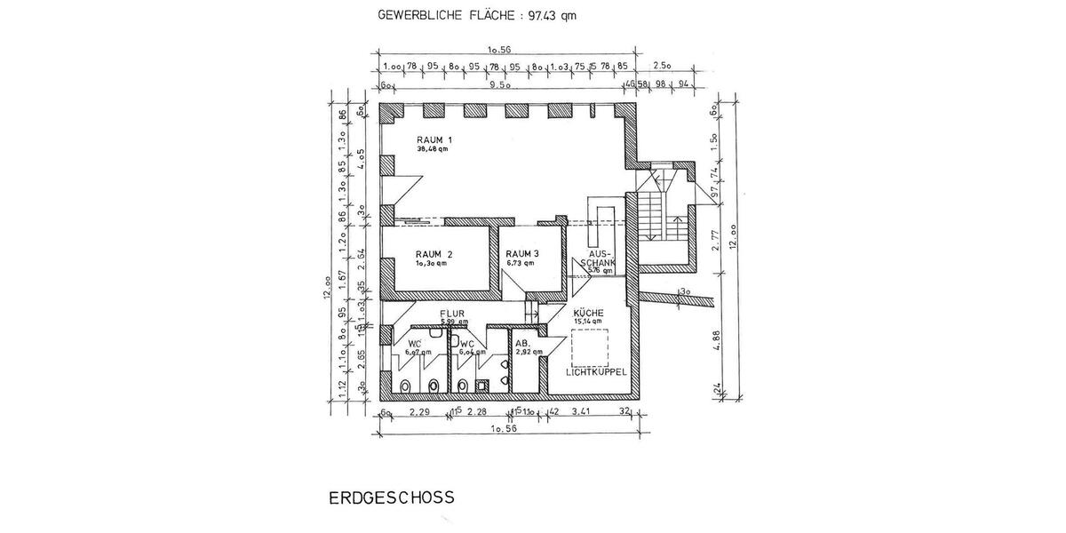 Verpachtung - Nutzung als Restaurant,Praxis, Büro, Ladengeschaft zimmer