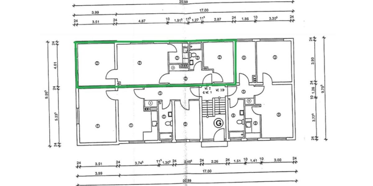 Etagenwohnung Hessisch Lichtenau - 3 Zimmer, 60 m&sup2;, 109.000&euro; | Angebot:25900467