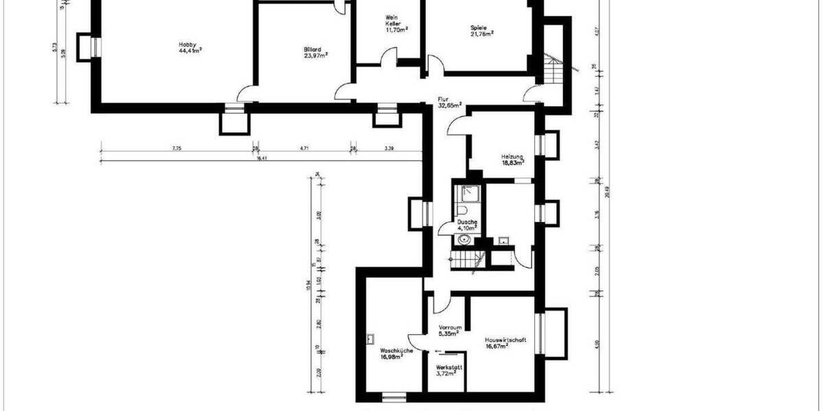 Einfamilienhaus Grünwald - 1 Zimmer, 381 m&sup2;, 3.900.000&euro; | Angebot:25385212