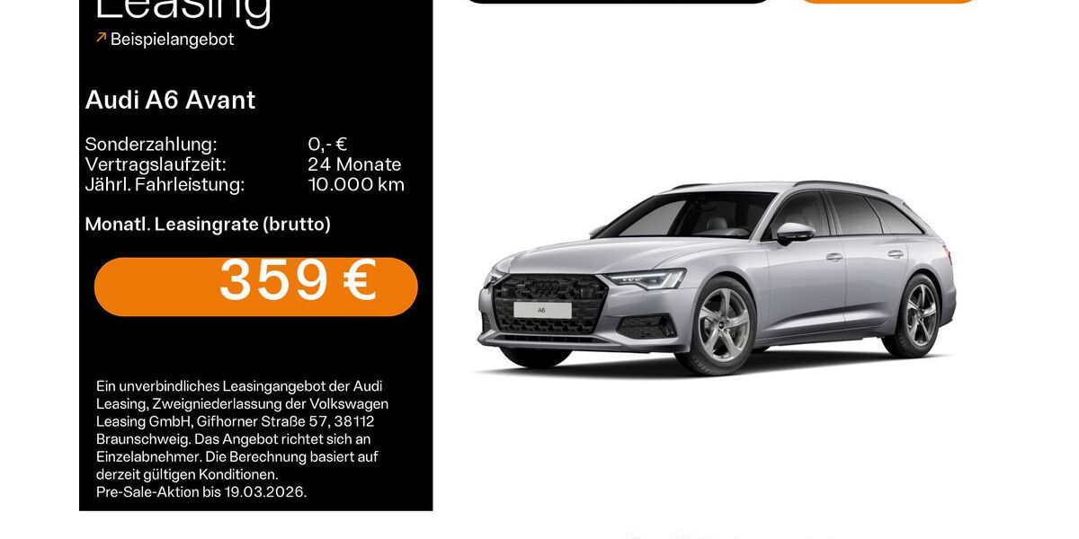 Audi A6 25.800 km 48.609 &euro; Linsengericht 63589