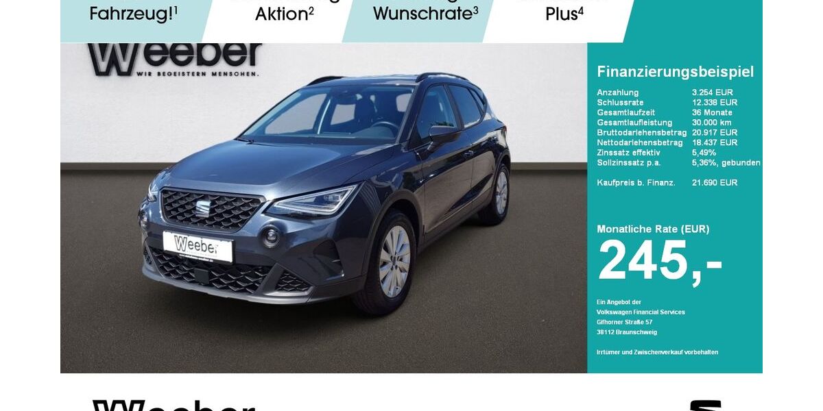 Seat Arona 9.743 km 20.750 &euro; Calw 75365