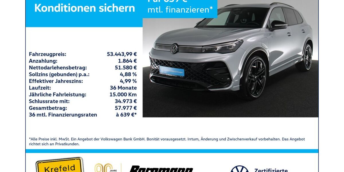 VW Tiguan 10.880 km 50.997 &euro; Krefeld 47803