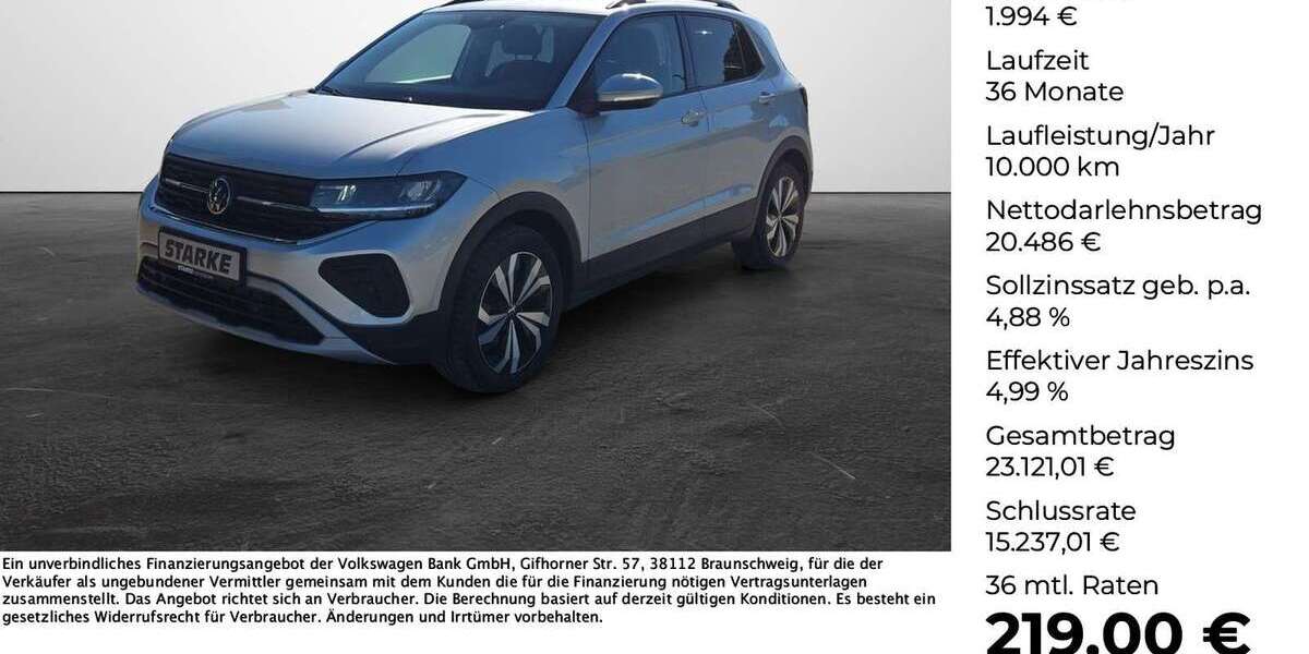 VW T-Cross 17.626 km 22.480 &euro; Wallenhorst 49134