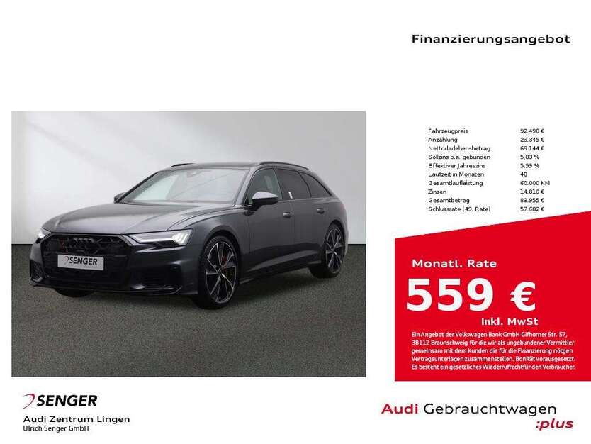 Audi S6 4.900 km 92.490 € Lingen 49809