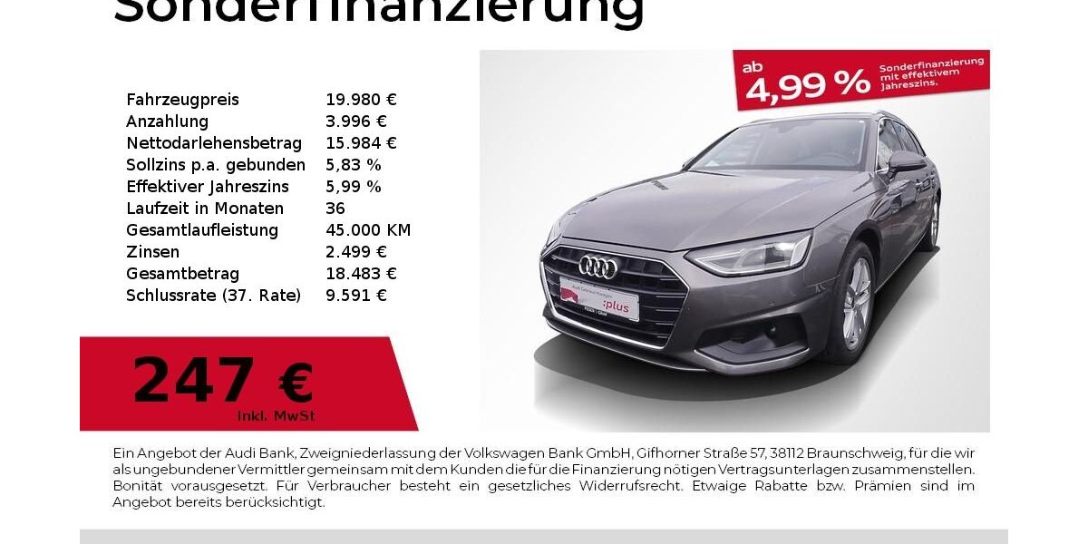 Audi A4 141.980 km 19.480 &euro; Fürth 90763