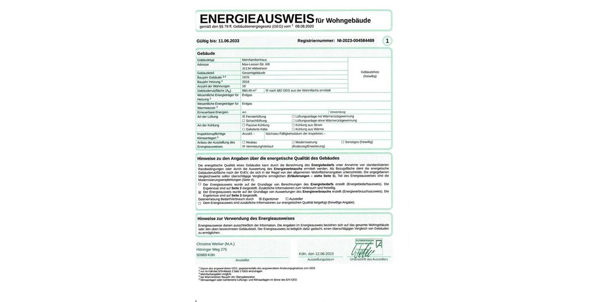 Etagenwohnung Hildesheim Itzum-Marienburg - 1 Zimmer, 43 m&sup2;, 350&euro; | Angebot:26411289