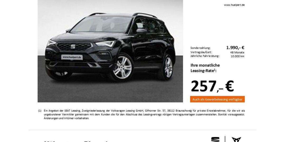 Seat Ateca 6.597 km 30.491 € Dortmund 44269