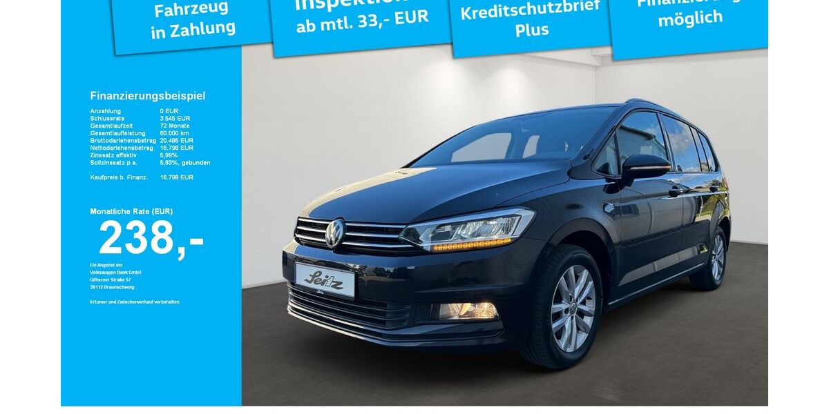 VW Touran 108.500 km 16.490 € Immenstadt 87509