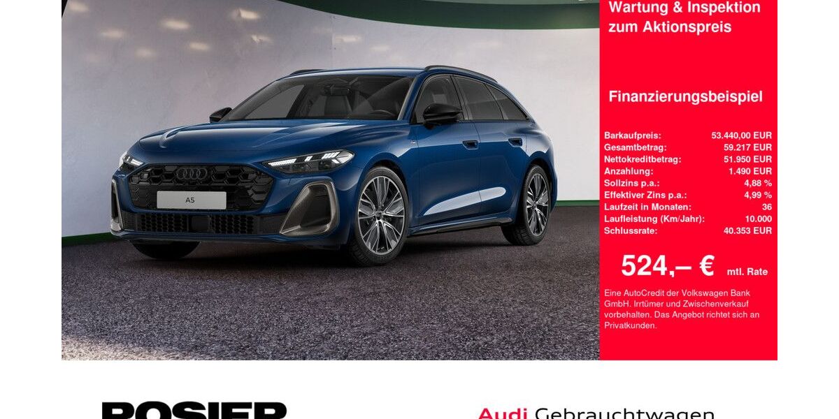 Audi A5 27.407 km 52.330 &euro; Menden 58706