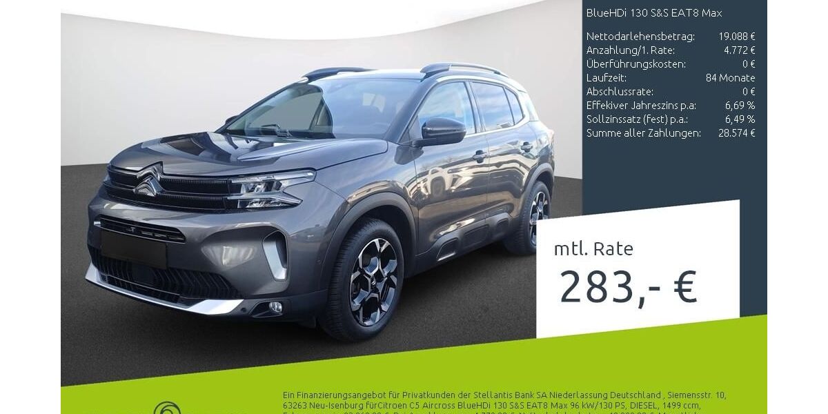 Citroen C5 Aircross 44.606 km 23.860 &euro; Dülmen 48249