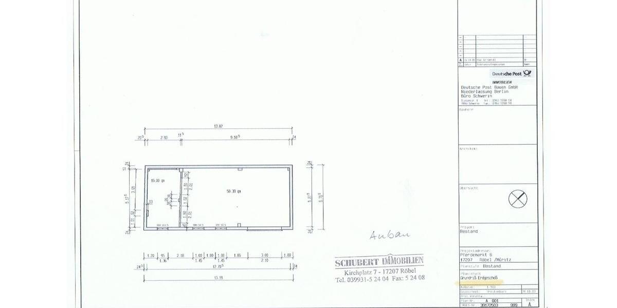Gewerbeobjekt Röbel/Müritz Müritz - 1.917&euro; | Angebot:23907412