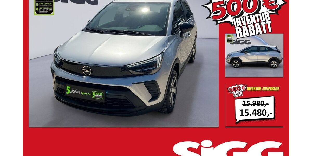 Opel Crossland (X) 11.382 km 15.480 &euro; Augsburg 86179