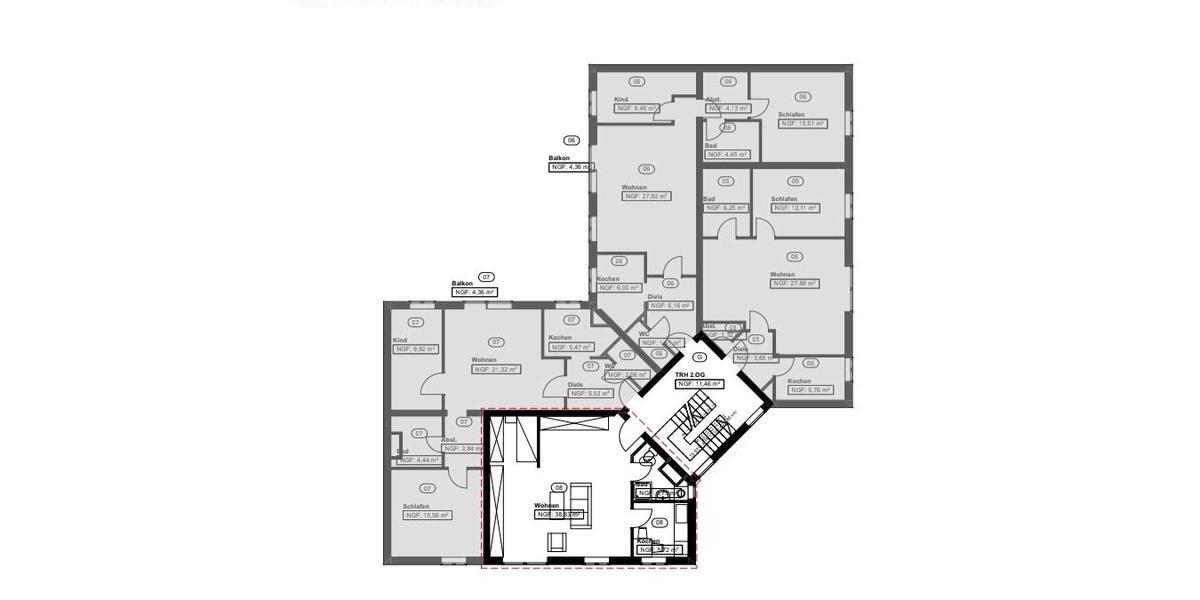 Etagenwohnung Gera Alt-Bieblach - 6 Zimmer, 262 m&sup2;, 59.000&euro; | Angebot:27168463