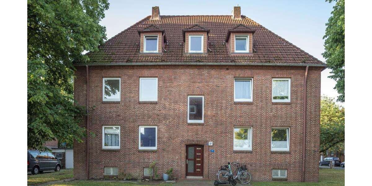 Etagenwohnung Wilhelmshaven Bant - 3 Zimmer, 60 m&sup2;, 409&euro; | Angebot:27114834