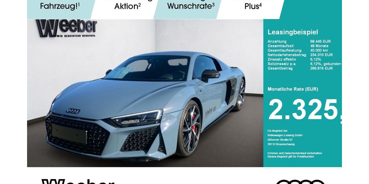 Audi R8 4.990 km 192.490 &euro; Herrenberg 71083