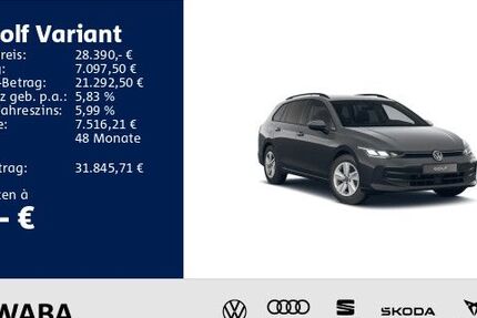 VW Golf 8.300 km 28.390 &euro; Gersthofen 86368