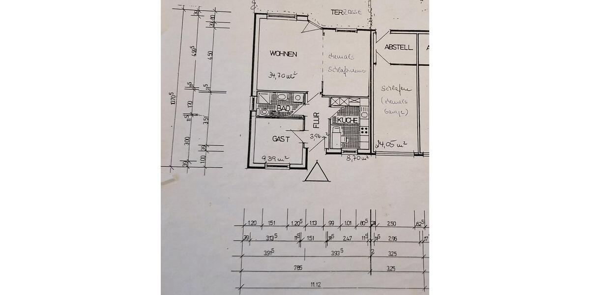 Reihenhaus Kropp - 3 Zimmer, 88 m&sup2;, 225.000&euro; | Angebot:25098075