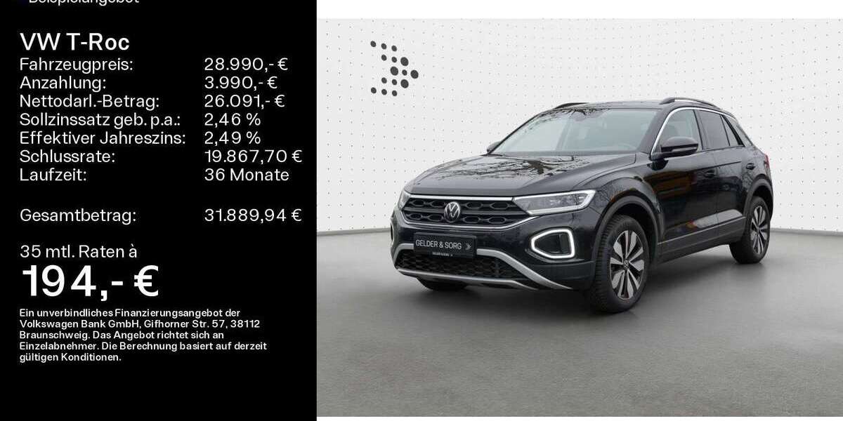 VW T-Roc 22.770 km 28.990 &euro; Lichtenfels 96215